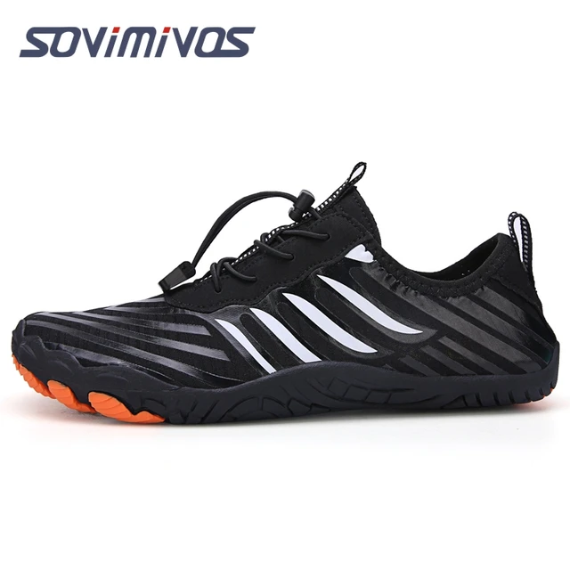 Zapatos de agua para hombre y mujer, zapatillas minimalistas de  entrenamiento cruzado, Barefoot, con punta ancha, Trail Runner - AliExpress