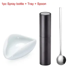Coffee Bean Spray Bottle and Static-Reducing Superfine Spray with Dosing Cup and Trays (C Set)