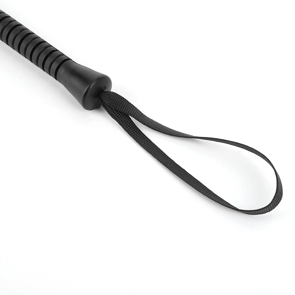 21Inch Equestrian Training Horse Whip PU Leather Outdoor Portable Pointer Equestrianism Horse Crop for Equestrian Sports