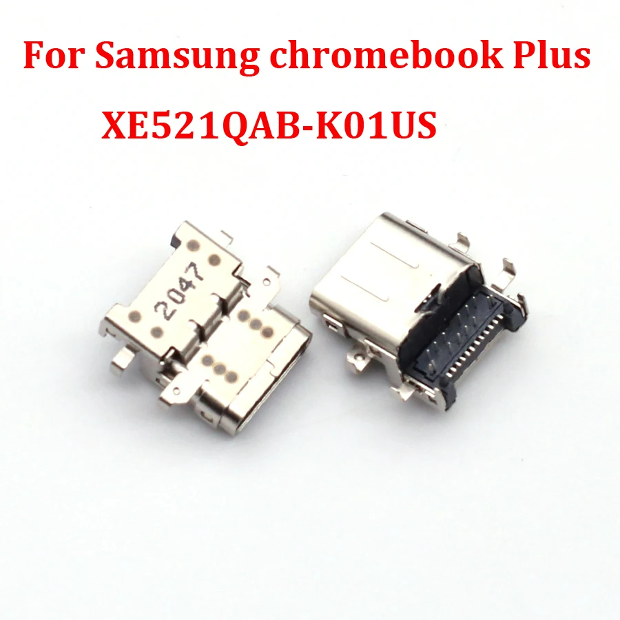 Usb 3.1 Tipo C Connettore Di Ricarica Presa Jack Per Samsung Chromebook Plus Xe521Qab-K01Us Laptop Type-C Dc Power Charging Port