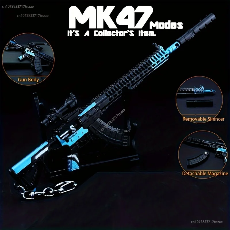 

Новинка 2024, модель игрушечного пистолета AK-03 QBZ95 AK M4 M762, технология из сплава, ручная работа, Модель Металлической винтовки, брелоки, аксессуары для автомобиля, ожерелья