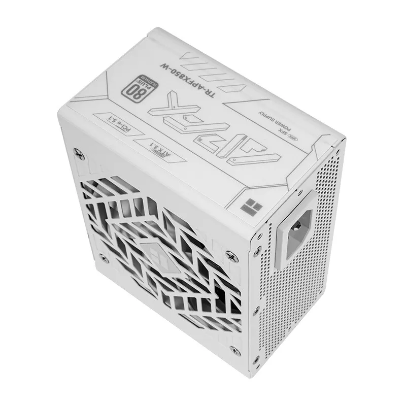 Thermalright TR-APFX850/1000 화이트 플래티넘 SFX 풀 모듈형 소형 전원 공급 장치 ATX 3.1 PCIE 5.1(일본산 커패시터 모두 사용)