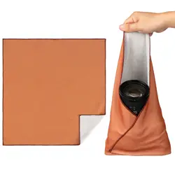 35CM Versatile Protective Wrap for Cameras and Accessories (Brown 35)