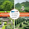 Handheld Single-Edged Tea Tree Pruning Machine Cutting Camellia Green Garden Hedge Gasoline Engine 12500r/Min 2.8KW 3