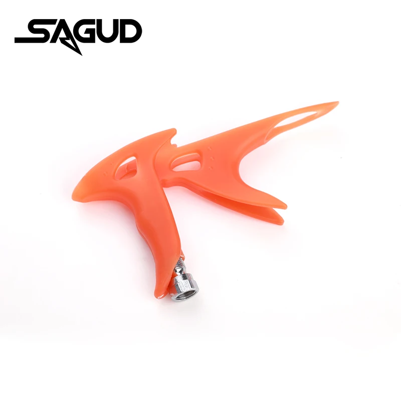 SAGUD 에어 브러시 홀더 액세서리 휴대용 플라스틱 에어 브러시 스탠드 듀얼 액션 에어 브러시 홀더 액세서리 용 블랙/그린/오렌지