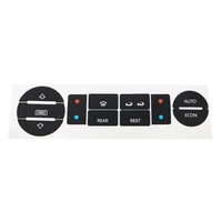 Réparation de boutons de panneau de commande de climatisation, autocollants pour T5 pour T6 Clima, autocollants pour réparation, bouton porté, interrupteur 2