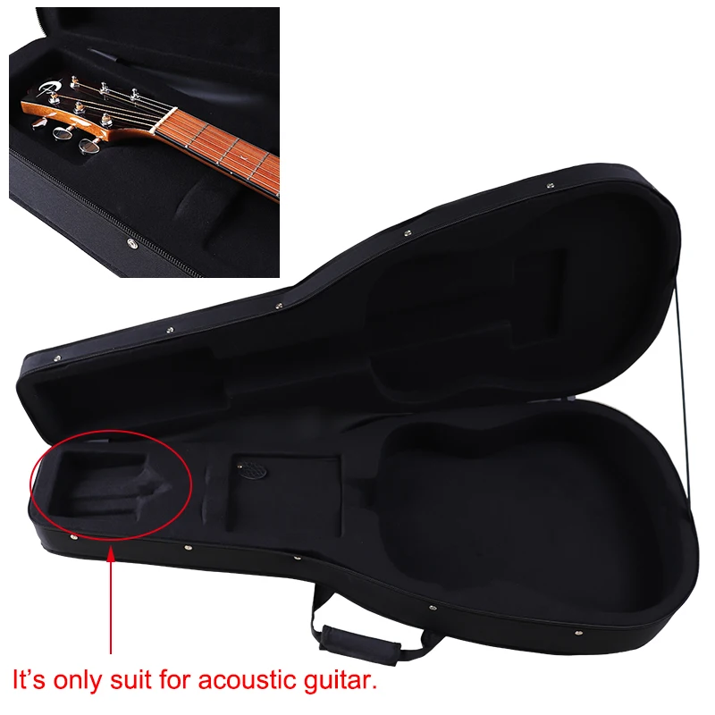 Fender DG-16NATアコースティックギターハードケース、ピックアップ付 Fender FLAT-TOP DREADNOUGHT ACOUSTIC GUITAR CASE アコースティック