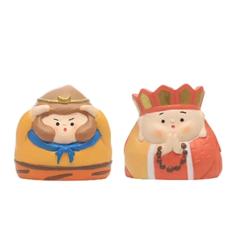 

Journey to the West Toy Sun Wukong Resin Table Top Tea Favorite Ornaments Creative Cartoon Cute Handmade Home Decoration Pig