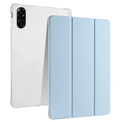 Elegant Transparent Acrylic Tablet Case with Pen Slot - 11.5 - inch Variety for Honor Pad X8 Pro (Baby Blue)