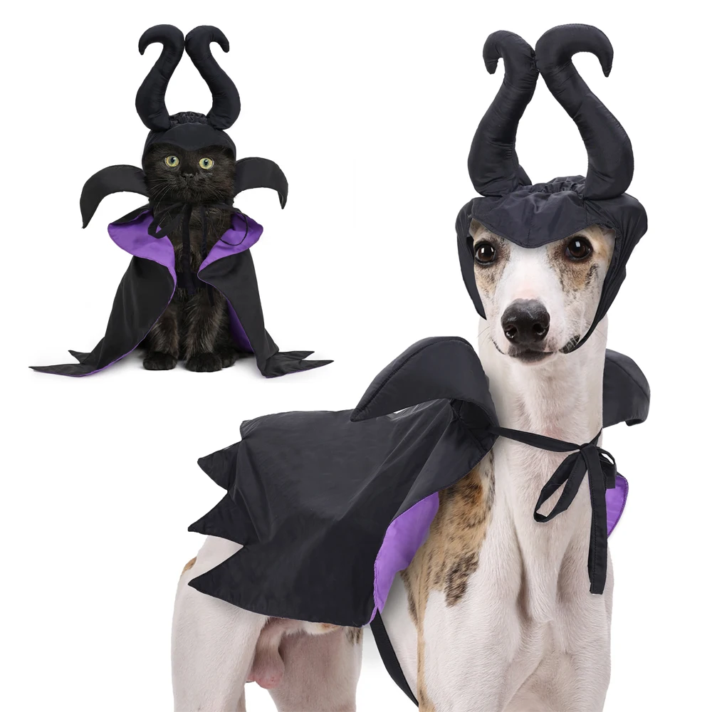 Fledermausflügel Hundekostüm Für Halloween – Verstellbar Für Mittelgroße & Große Hunde