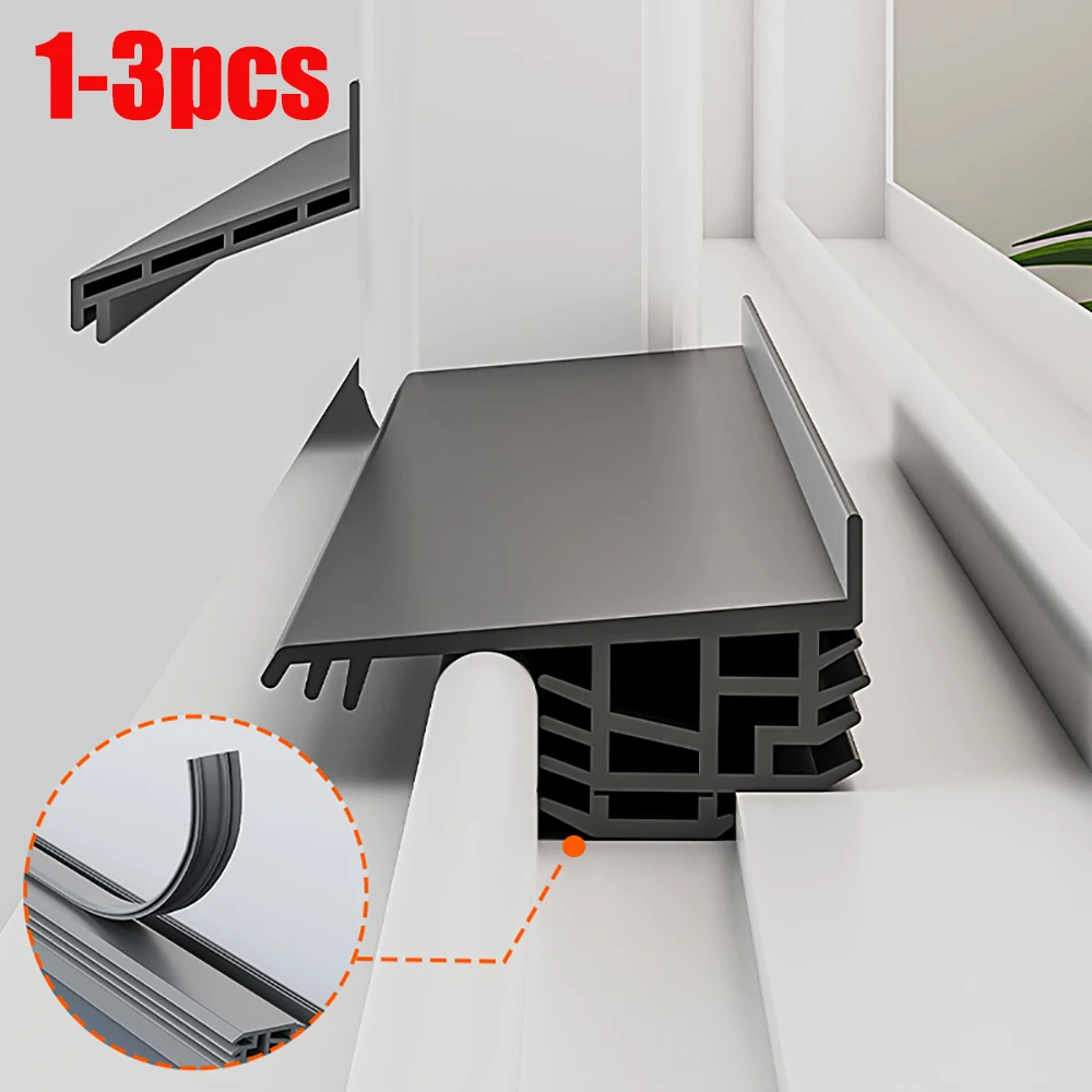 แถบกันน้ำสำหรับหน้าต่าง 1.1 เมตร ทำจาก TPE ทนความเย็น กันลม กันน้ำ สำหรับหน้าต่างบานเลื่อน ป้องกันฝุ่นและสภาพอากาศ 1