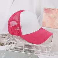 1PC Fashion Unisex Plain Baseball Cap Adjustable Trucker Flat Visor Cap Snapback Mesh Curved Men Women Casual Sun Summer Hat - Image 5