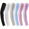 6 Pairs UV Protection Cooling Arm Sleeves For Outdoor Activities - Breathable & Comfortable Long Arm Cover For Men And Women 1