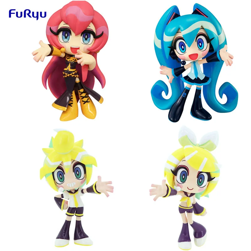 In Magazzino Originale Furyu Toonize Hatsune Miku Figura Megurine Ota Kagamine Len/Rin 13Cm Modello Anime Giocattolo Per Regalo Per Bambini