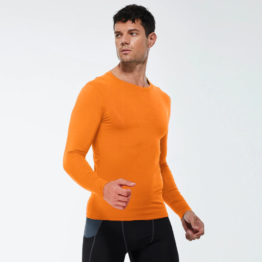 남성 여성 어린이 아동 소년 소녀 러닝 긴 타이트 티셔츠 피트니스 스포츠 농구 축구 헬스 캠핑 하이킹 조깅 티셔츠 Q29