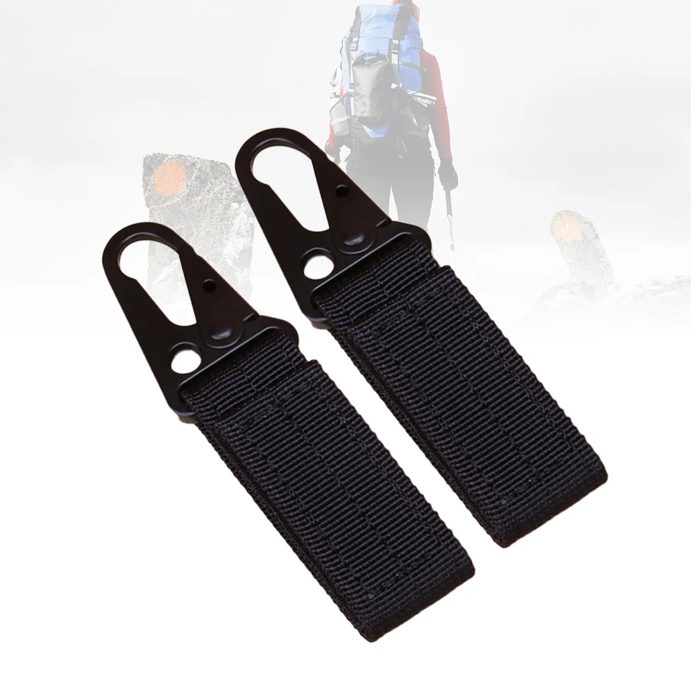 

2 Pcs Multifunction Key Fob Heavy Duty Carabiner 2pcs Outdoor Hanging Buckle