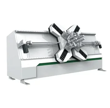 l # tilting worktable precision wood frame assembly 45 degree high frequency woodworking joining machine for furniture cabinet