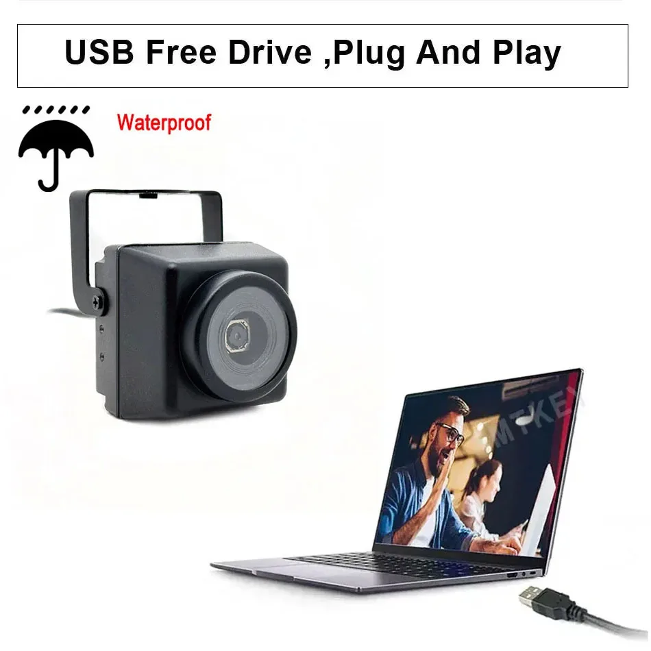 Waterproof Industrial 4K PC Video Webcam HD 8MP CMOS IMX179 Sensor 3264 X 2448 Mjpeg Autofocus OTG UVC Plug and Play USB 2.0 Cam
