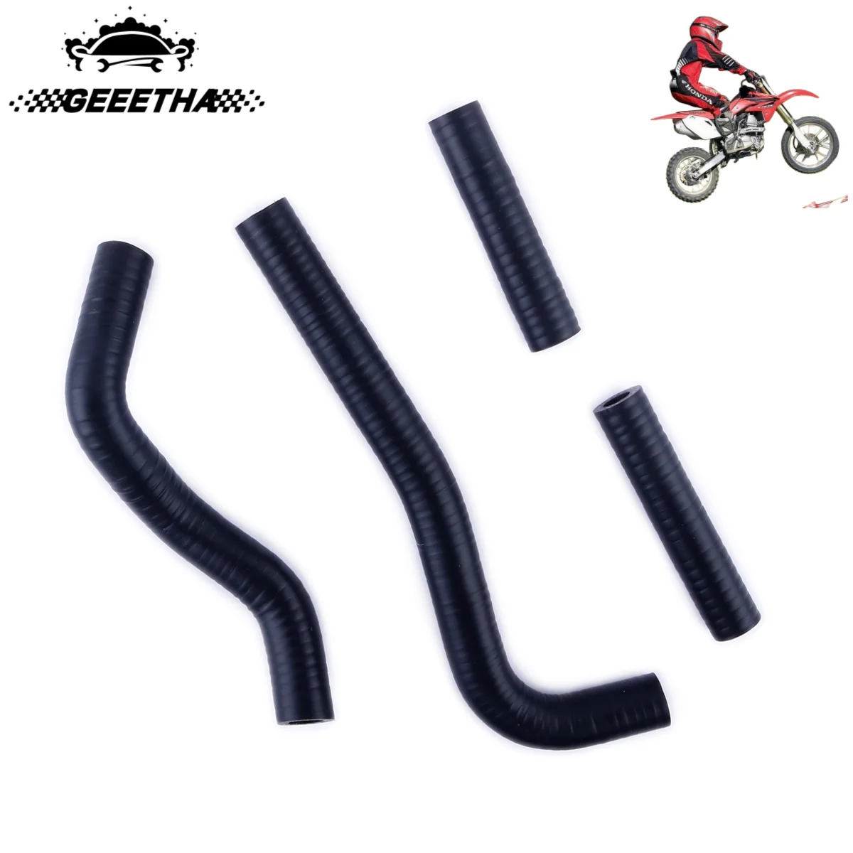 

For 2007-2020 Honda CRF150R CRF 150R CRF150RB Motorcycle Silicone Radiator Coolant Hose Pipe Kit