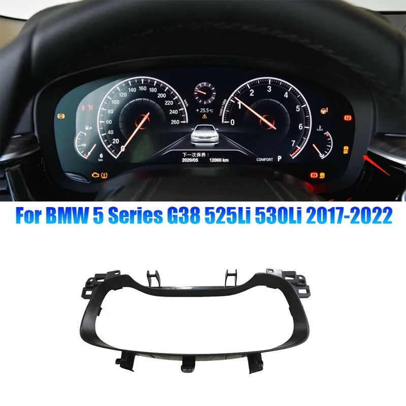 

Car Instrument Frame Trim Panel Parts 51459490718 For BMW 5 Series G38 525Li 530Li 2020-2022 Dash Cover Plate Housing Frame