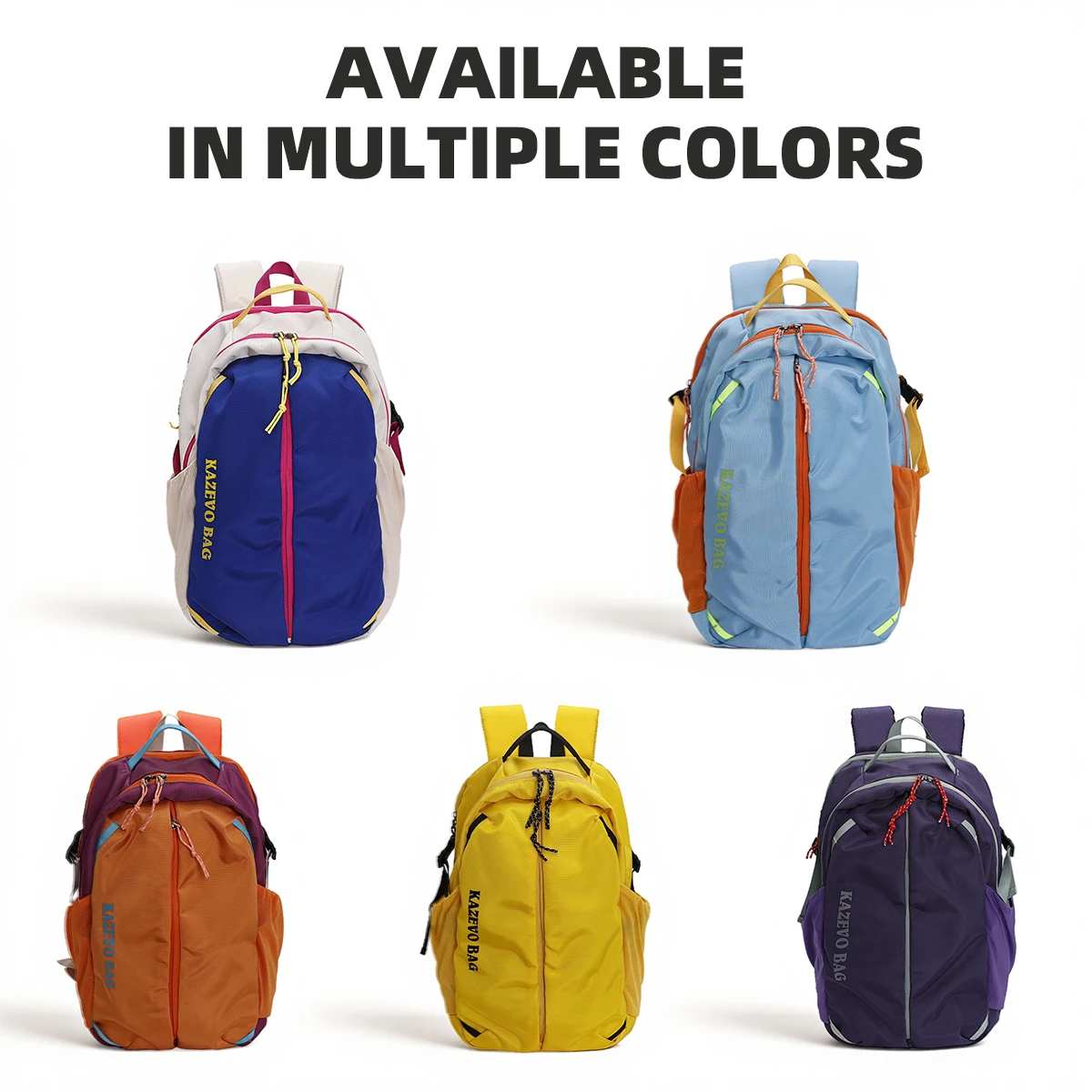 New Style Backpack for Men and Women, Junior High School Students, High School Students, College Students, School Bags, Sports Commuting, Lightweight, Large-Capacity Travel Backpack