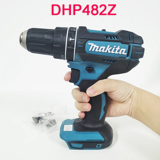 Makita 100% Original DHP482Z 18V Impact Impact Driver Drill 62Nm Cordless  Electric Impact Drill DHP482