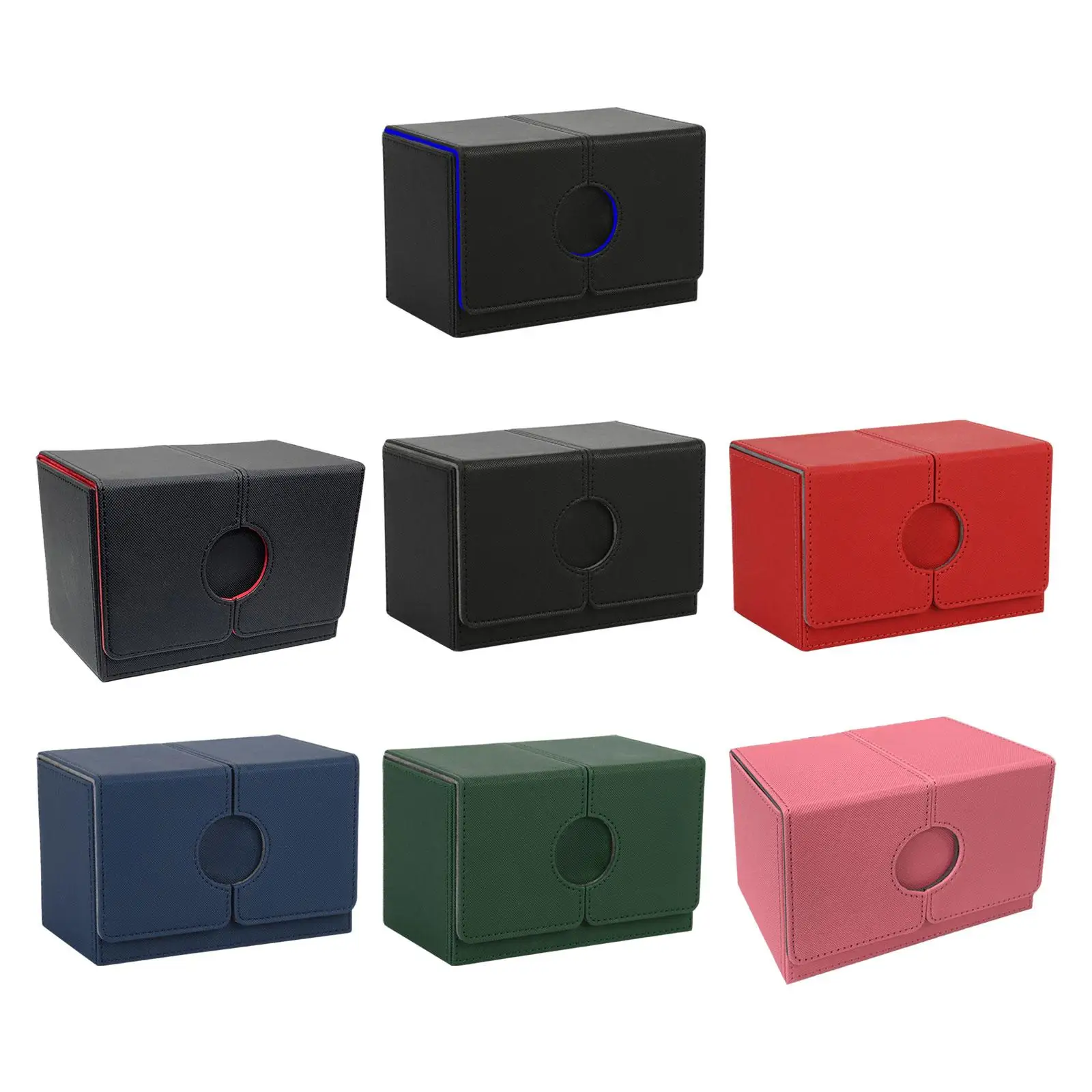 

Trading Card Deck Box Protective Container Can Hold 160+ Cards Card Case Box