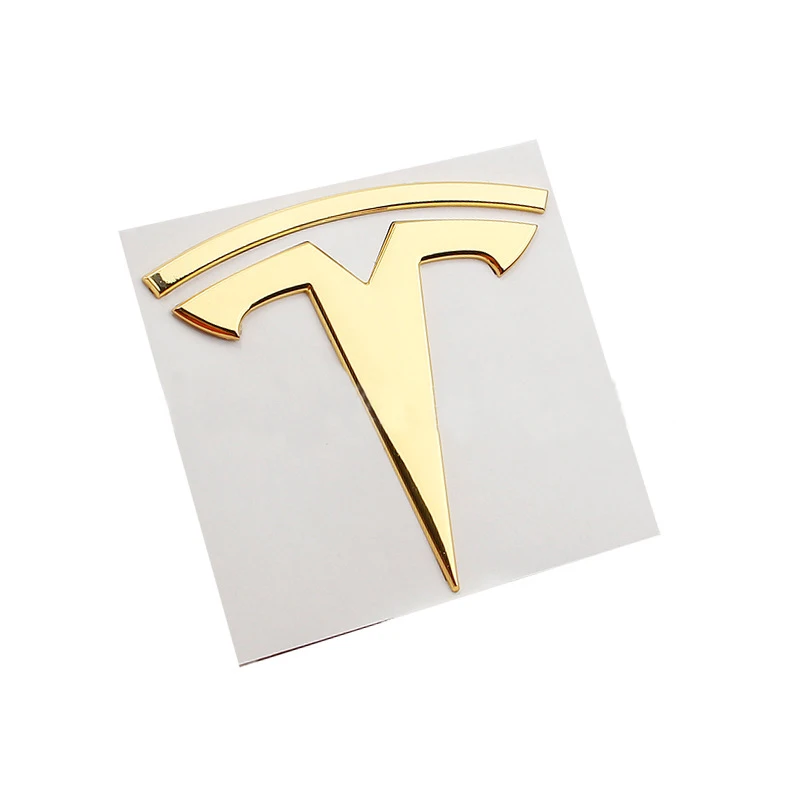 Metal Replacement Sticker For Tesla Model 3 S X Y Front Back Trunk Logo Rear Tail Mark Front Head Mark Emblem Decal Accessories best bumper stickers Car Stickers