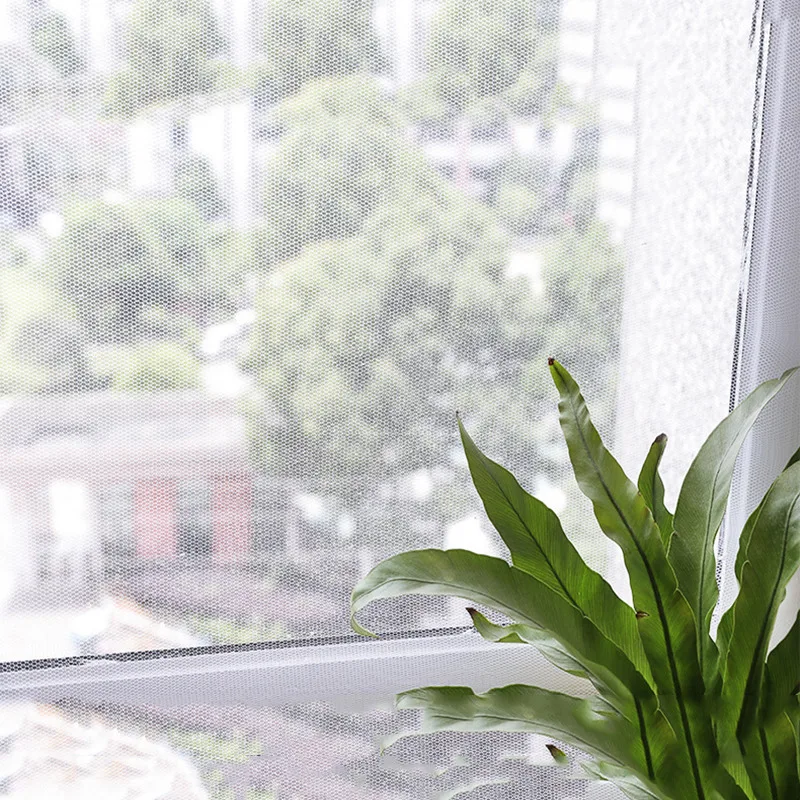 Description Picture 4 of itemAnti Fly Mosquito Net Window Screen Mesh Adhesive Mosquito Insect Flying Bug Net Curtains for Kitchen Windows Home Protector