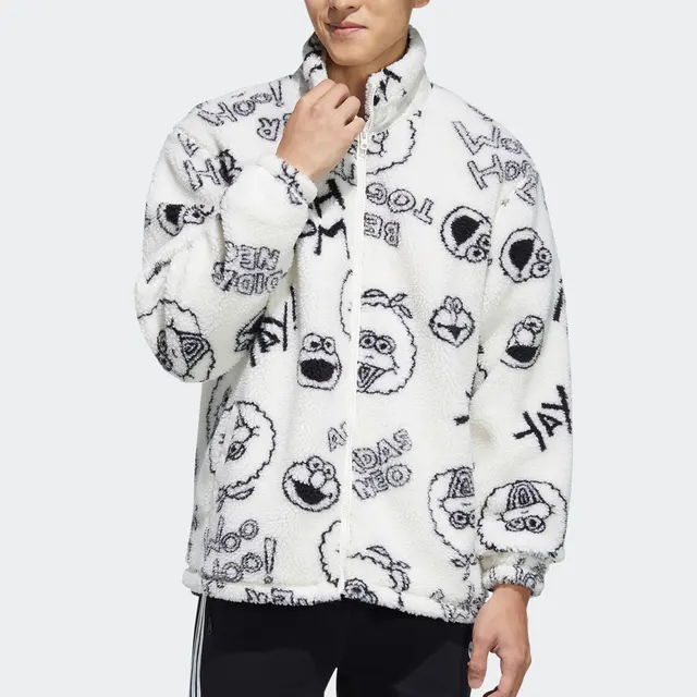 Adidas véritable Neo Sesame Street Collaboration veste de Sport du Nouvel An pour Hommes et Femmes HD7298 1