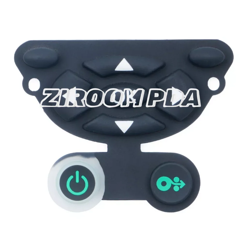Zebra ZQ610 ZQ620 모바일 프린터용 고무 키패드, 10 개