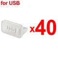 40 USB White