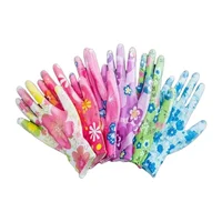 Planting Yard Cleaning Palm-Coated Floral Garden Gloves Women Non-Slip Working Gloves Non-Slip Household Labor Protection Gloves 1