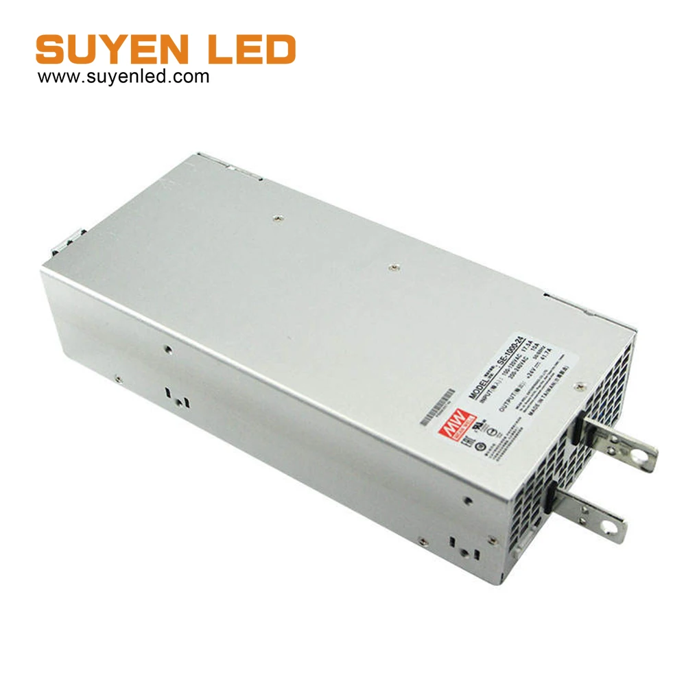 SE-1000-24 MEAN WELL 스위칭 전원 공급 장치, 1000.8W, 24V, 41.7A