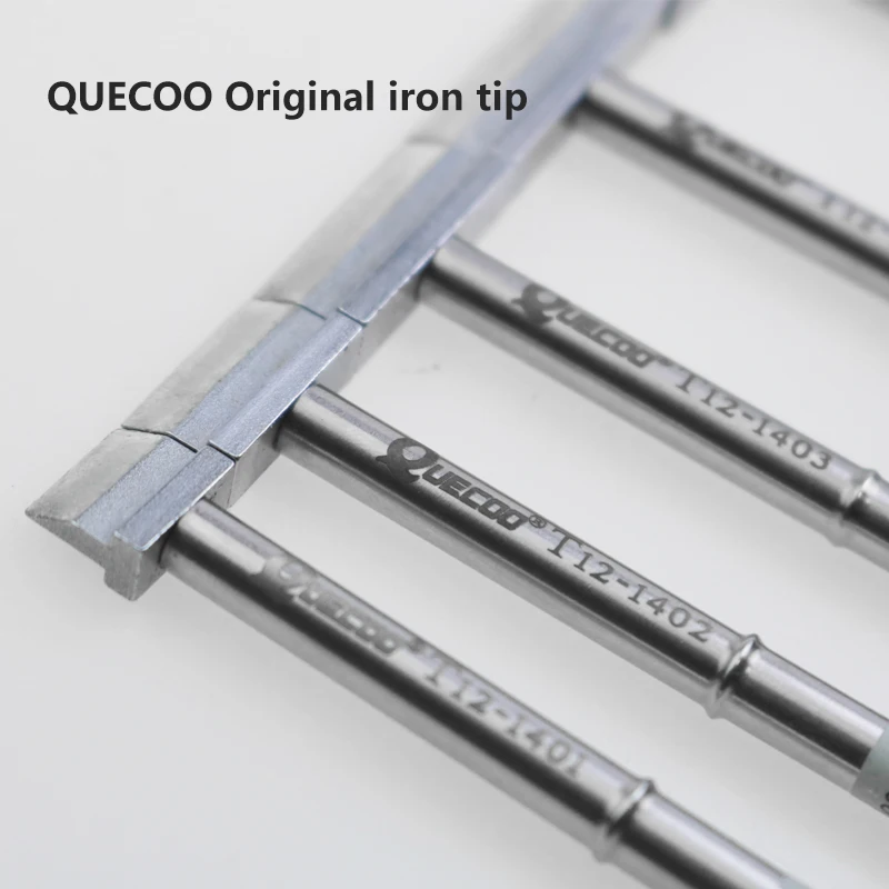 QUECOO T12-1401/1402/1403  spade scraper spatula soldering iron tip FX-951 soldering station FM-2027 FM-2028 FX-9501