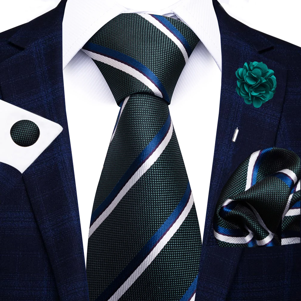 Premium Italian Designer Silk Necktie Fabric Texture and Pattern View