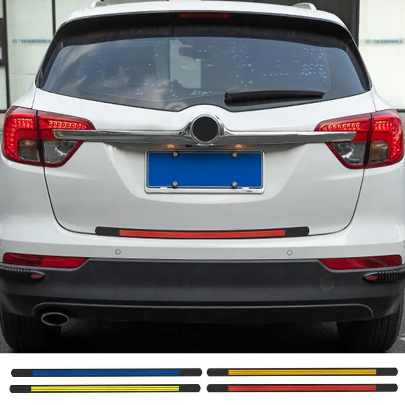 

Car Rear Bumper Guard Anti-Collision Protector For Car Door Reflective Warning Stickers Bumper Strip Wear-Resistant Anti-Scratch