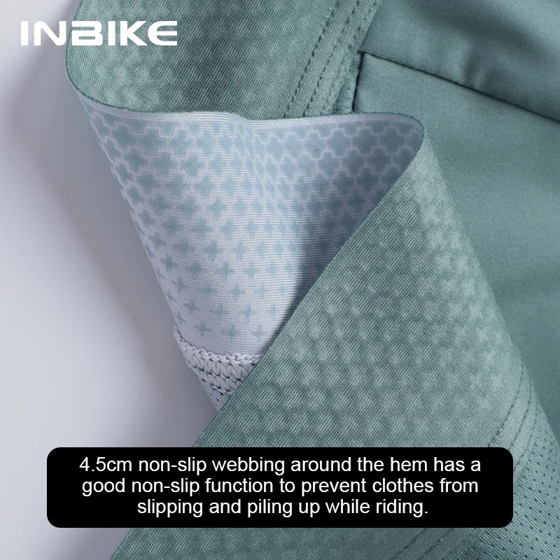 INBIKE Summer Pro Cycling Jersey Men Short Sleeve Road Bike Shirts Slim Fit Full Zipper with Pockets MTB Jersey Bicycle Clothing 4