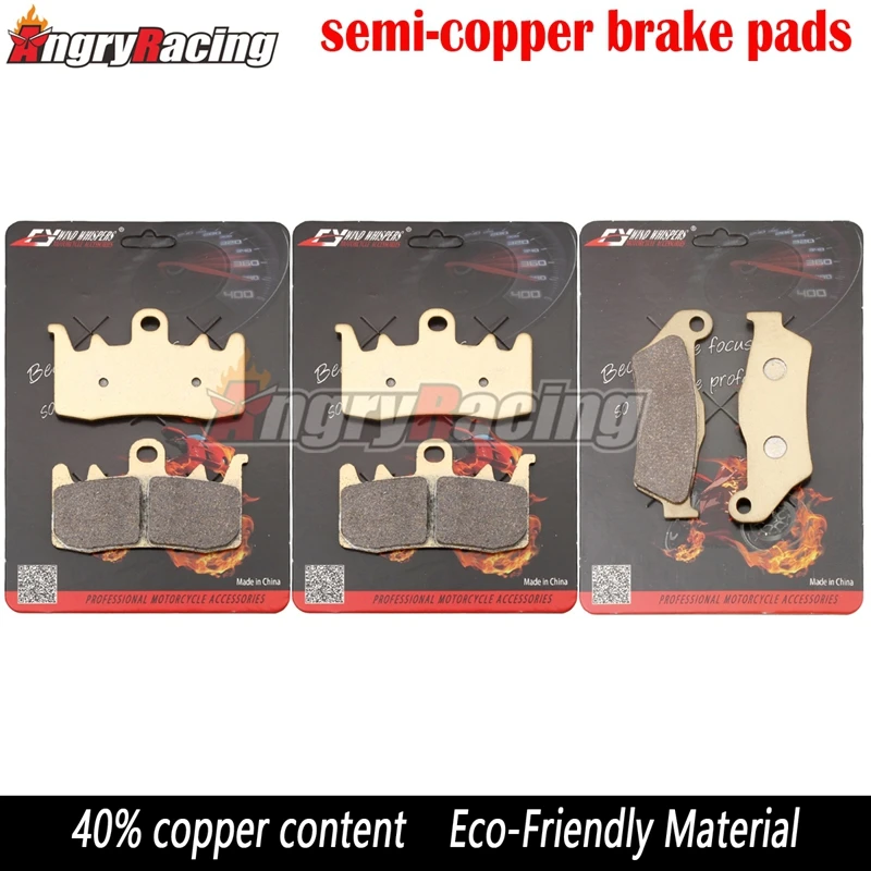 Motorcycle Front Rear Brake Pads For BMW S1000S 1000 XR S1000XR 2015 2018 R Nine T (K21 1170cc