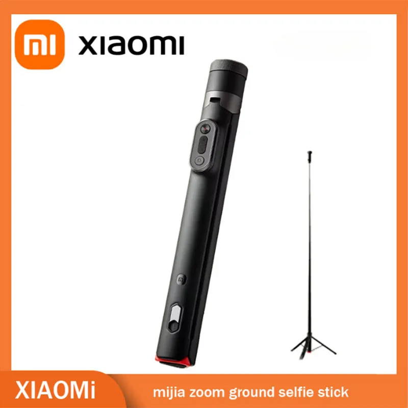 original new xiaomi mijia zoom ground selfie stick Bluetooth remote control portable multi-functional tripod