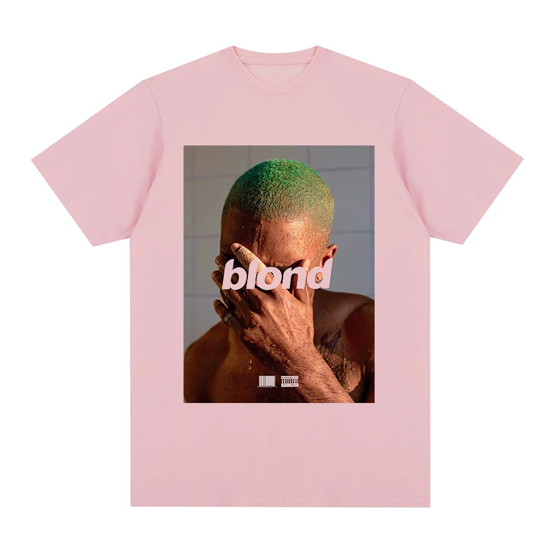 Blond T-shirt Hip Hop Frank Rapper Cotton Men T shirt New TEE TSHIRT Womens Tops Novelty New Design