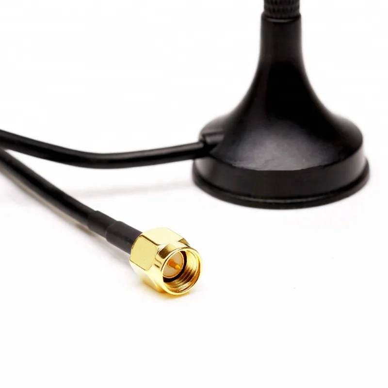 Antenna Elicoidale Magnetica 433 Mhz 3 Dbi Per Auto Dispositivo Mobile