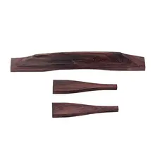 

New Rosewood Bridge Fits for Jazz Guitar Replacement Parts dropshipping