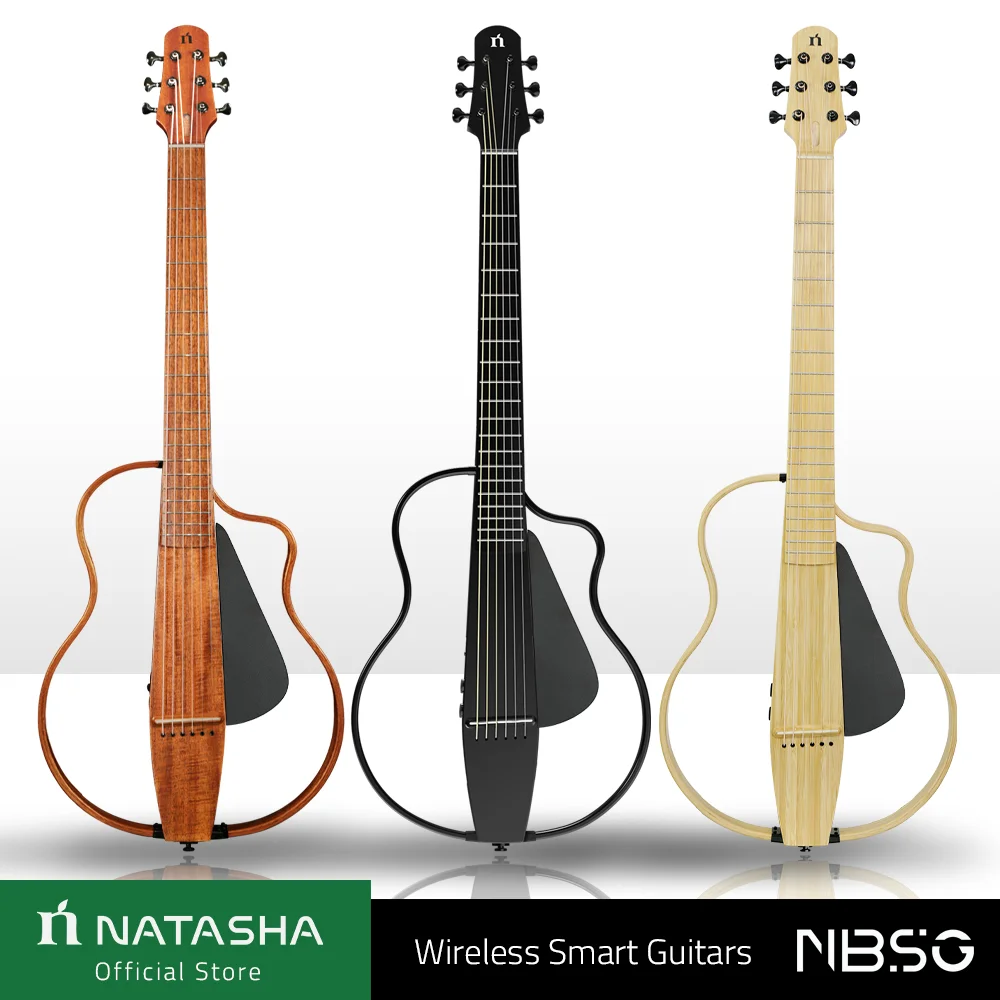 NATASHA NBSG Steel スマートギター NATASHA GUITAR ナターシャ・ギター NBSG Steel BLK スマート