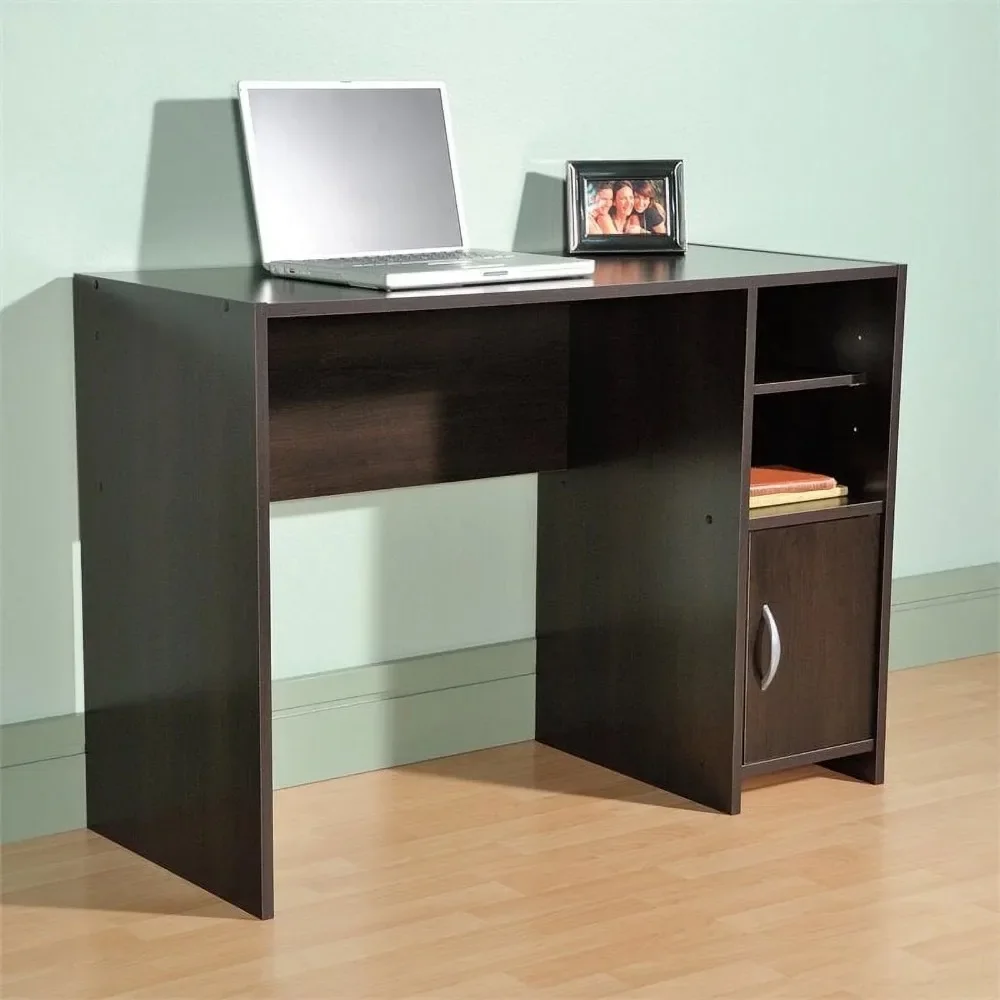 

Office Accessories for Desk Beginnings Computer Desk With Side Shelves Furniture Cinnamon Cherry Finish Table Pliante Room Desks