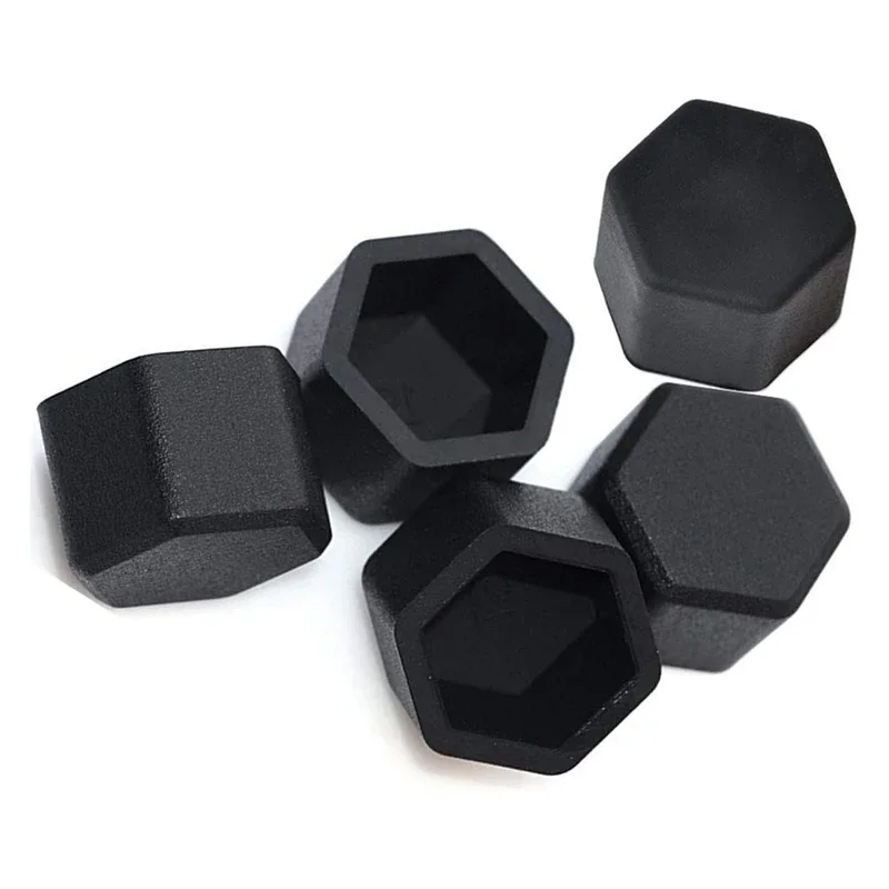 Wheel Nut Caps Wheel Nut Covers Screw Caps Bolt Nut Covers Car Accessories Auto Accessories 20Pcs Car Nut 15mm 17mm 19mm 21mm Silica Gel Wheel Nuts Screw Bolt Decorative Tire Wheel Tyre Screw Cap