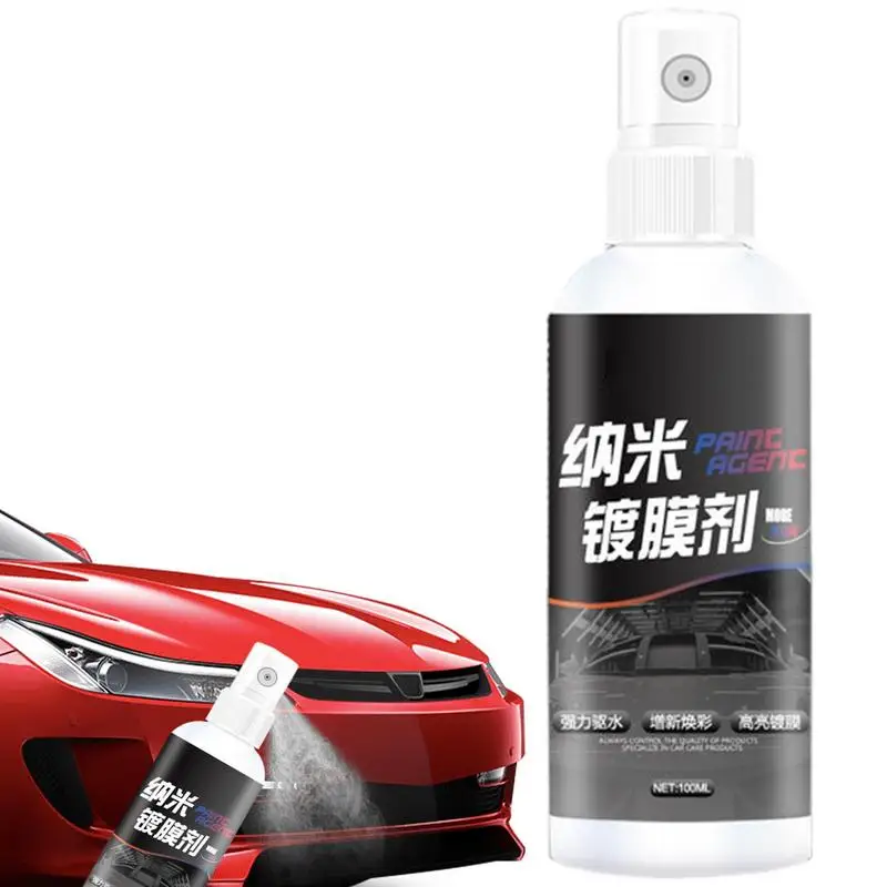 

Ceramic Spray For Cars Quick Coat Car Wax Polish Spray Ceramic Spray Hydrophobic Formula And Uv Protectant Wax For Car Also Long