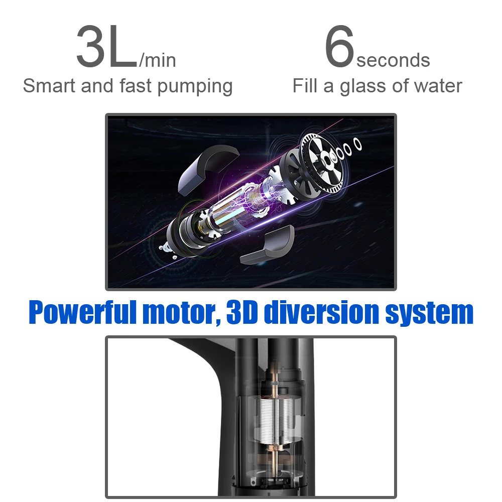 Touch Control Gallon Bottle Drinking Switch Button Dispenser Automatic Water Dispenser USB Charging Electric Water Pump water dispenser