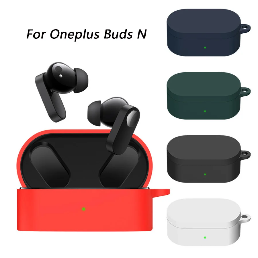 

Чехлы для наушников Oneplus Buds N TWS, мягкий силиконовый защитный чехол с крючком для Oneplus Buds N