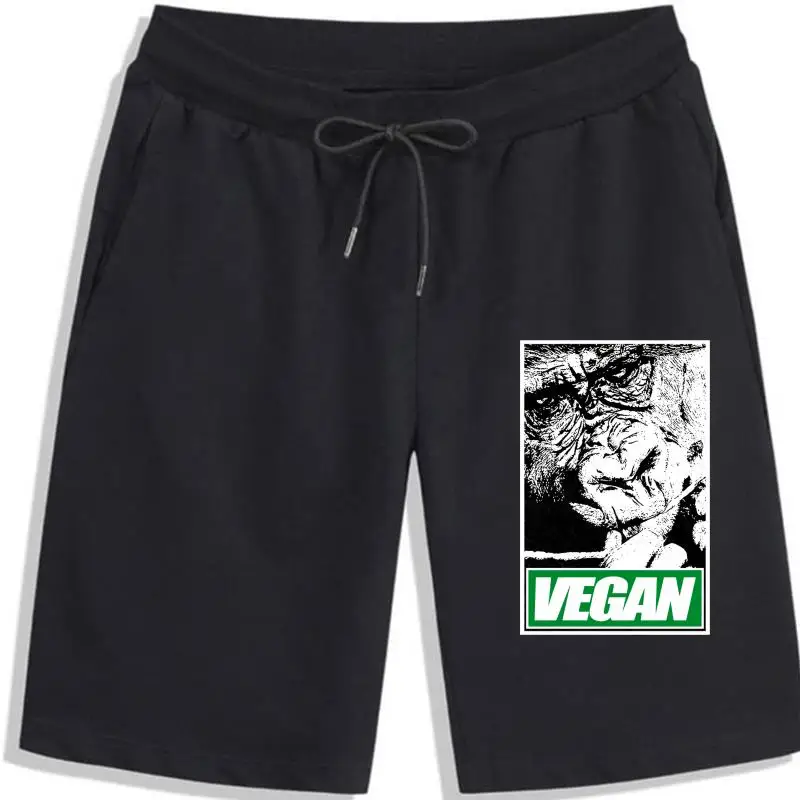 

Мужские прямые шорты для веганов Gorilla, эдgemeat is killing nein zu PelzGymBodyNew, милые мужские шорты с татуировкой для влюбленных, Лидер продаж лета 2018